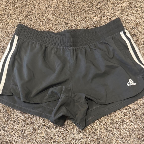 adidas Pants - Adidas Women's Charcoal Athletic Shorts